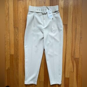 Zara slacks with belt